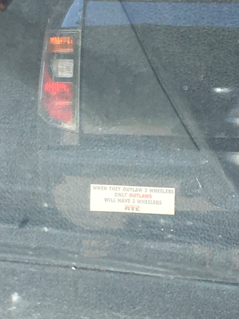 Illustration for article titled Neat Bumper Sticker